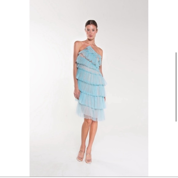 The Bar Kai Dress in Almalfi Blue - Picture 5 of 6